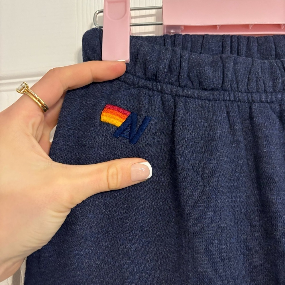 Aviator Nation Rainbow Stitch Sweatpants - Picture 4 of 8